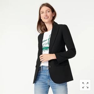 J. Crew Italian Wool Navy Boyfriend Blazer 6